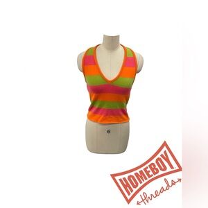 Colorful Striped Tank Top